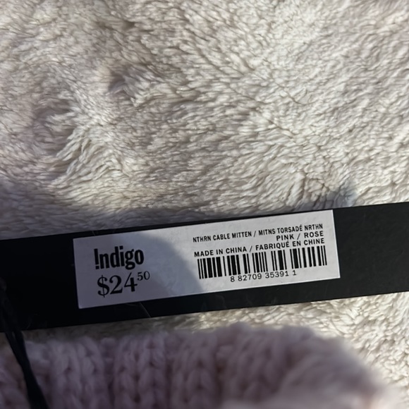 Pink indigo gloves - Picture 3 of 3